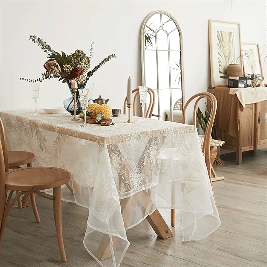 白いレースのテーブルクロスハンドメイドビンテージ Amazon｜レーステーブルクロス ホワイトテーブルクロス